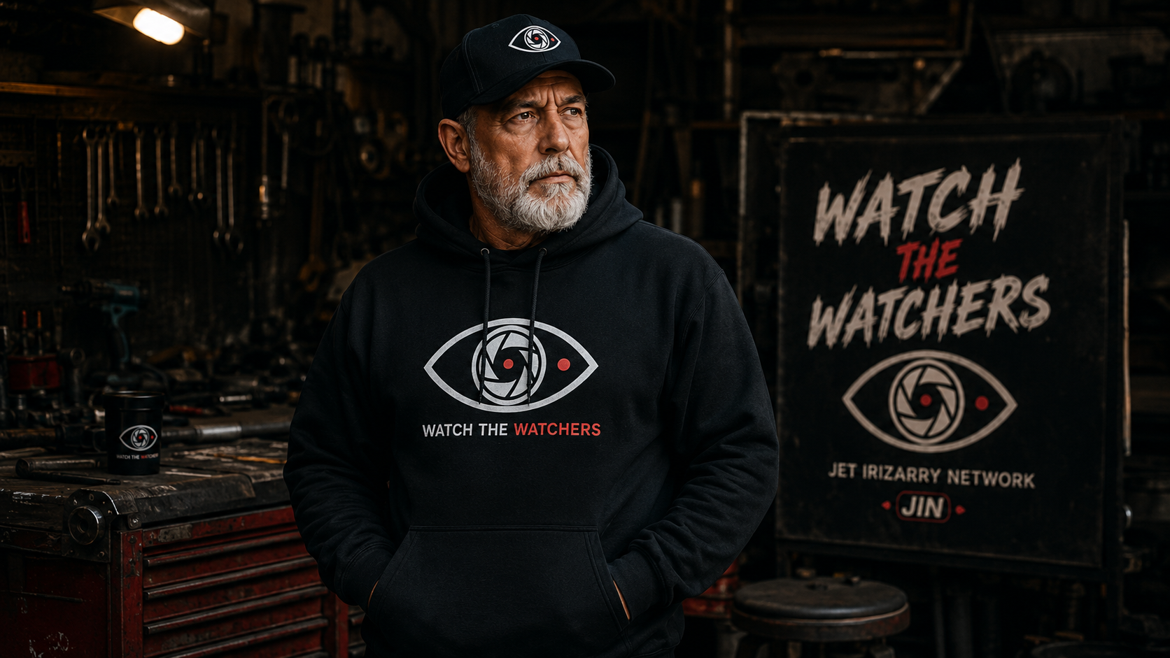 Watch The Watchers Freedom Hoodie
