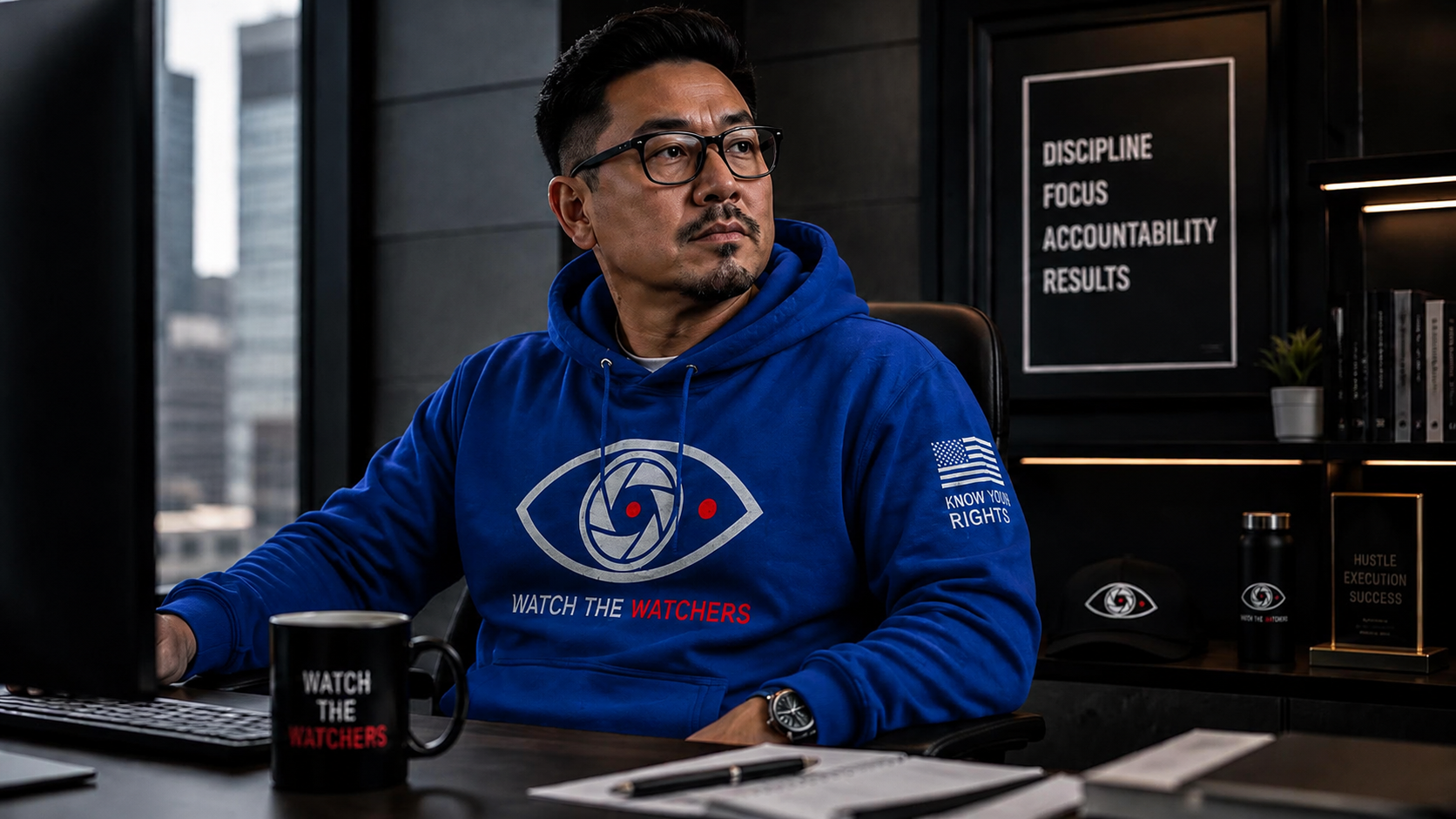 Watch The Watchers Freedom Hoodie